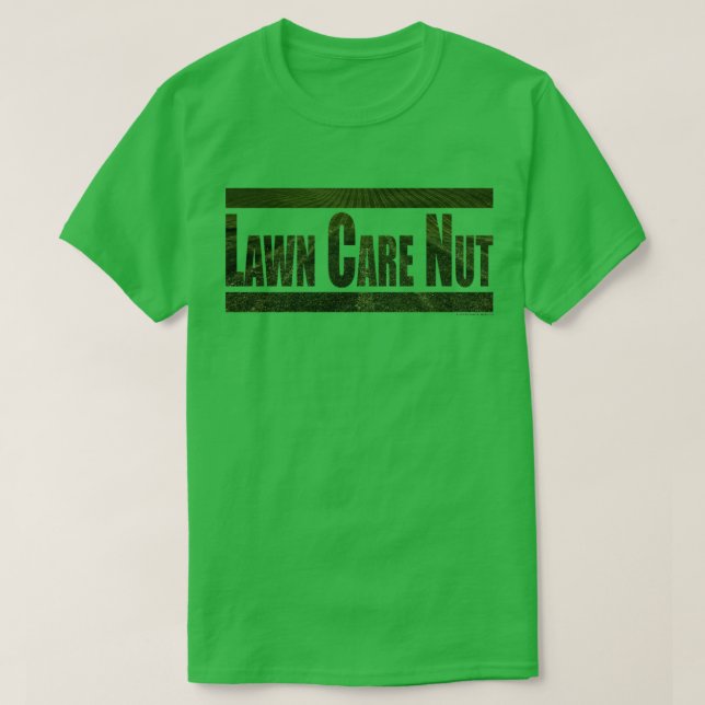 Gräsvårdsnöt T Shirt (Design framsida)