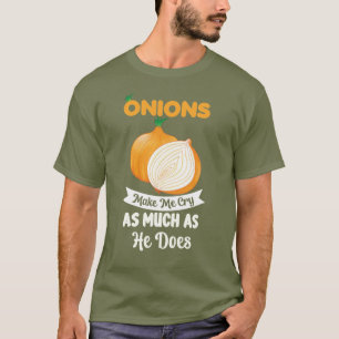 Gråt av lök t shirt