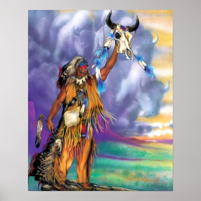 Gråt av Thunder Poster (Framsidan)