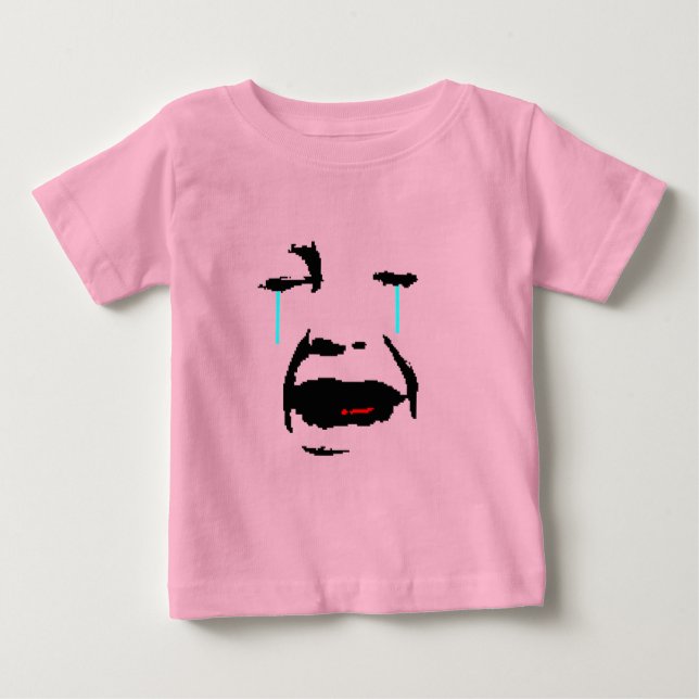 Gråt Baby T-Shirt (Framsida)