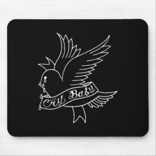 Gråt Baby Tatto Aesthetic Crybaby Bird Musmatta