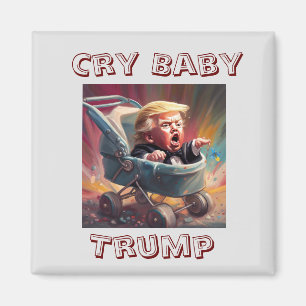 Gråt Baby Trump Magnet