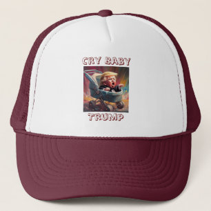 Gråt Baby Trump-Truckerkeps Keps