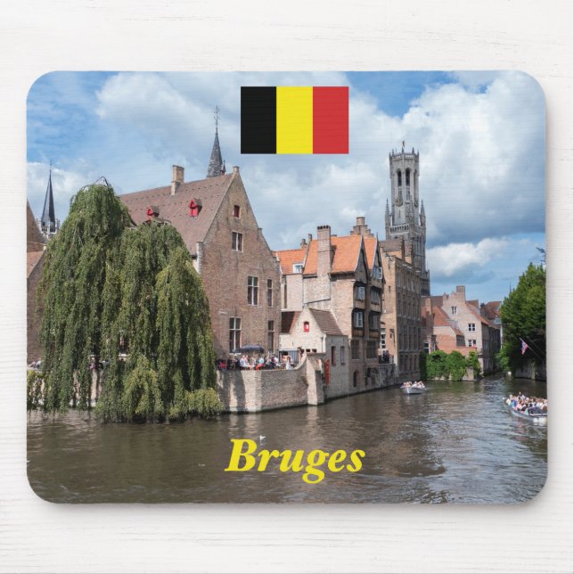 Gråt! Brygge - Belgien Musmatta (Framsidan)
