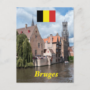 Gråt! Brygge - Belgien Vykort