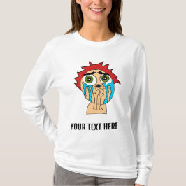 gråt för kärlek t shirt