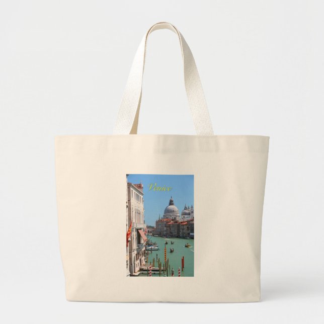 Gråt! Grand Canal Venice Jumbo Tygkasse (Framsidan)