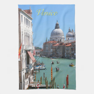 Gråt! Grand Canal Venice Kökshandduk