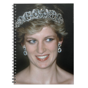 Gråt! HRH Princess Diana Anteckningsbok Med Spiral