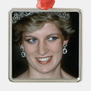 Gråt! HRH Princess Diana Julgransprydnad Metall