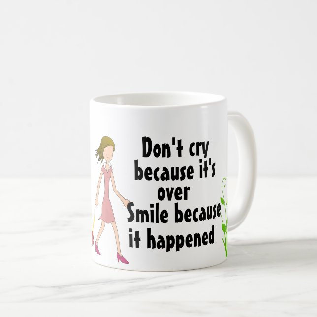 Gråt inte: Uppmjukande relationsoffert Kaffemugg (Framsida höger)