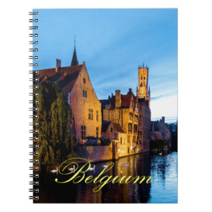 Gråt! Medieval Bruges Belgium - Pro Photo Anteckningsbok