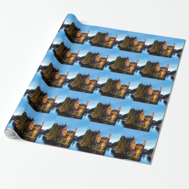 Gråt! Medieval Brygge - Pro Photo Presentpapper (Utrullad)