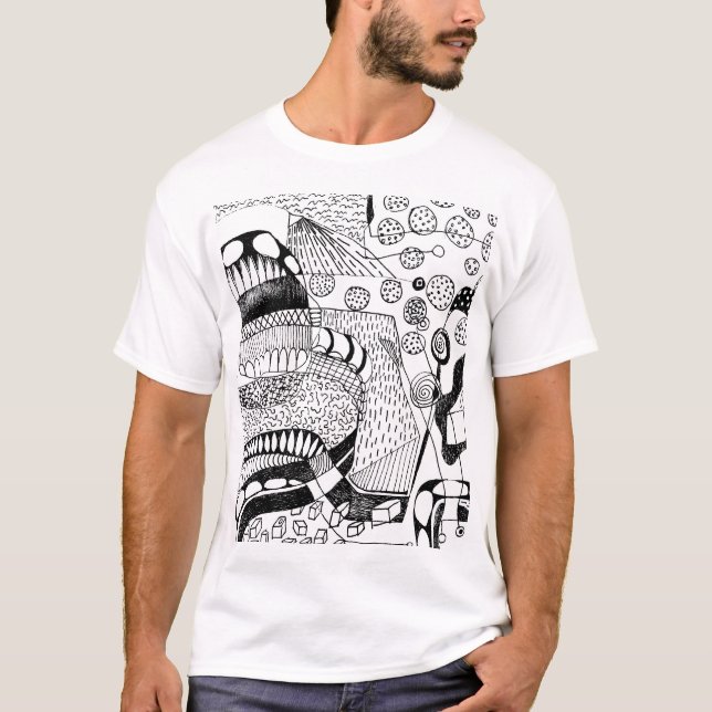 Gråt mig en flod t shirt (Framsida)