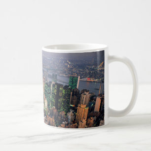 Gråt! New York City USA Kaffemugg