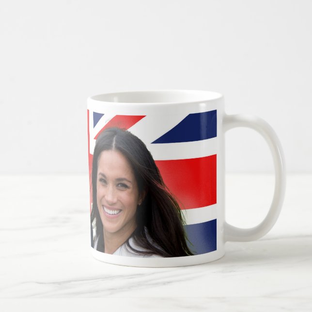 Gråt! Prince Harry och Meghan Markle Kaffemugg (Höger)