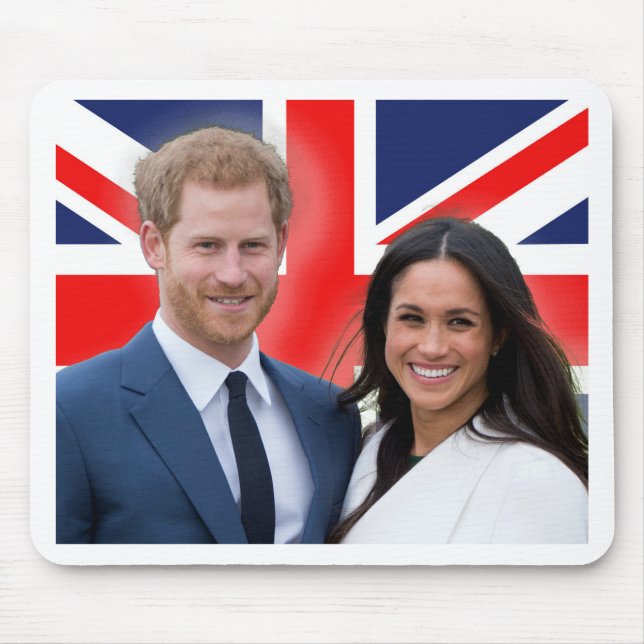 Gråt! Prince Harry och Meghan Markle Musmatta (Framsidan)