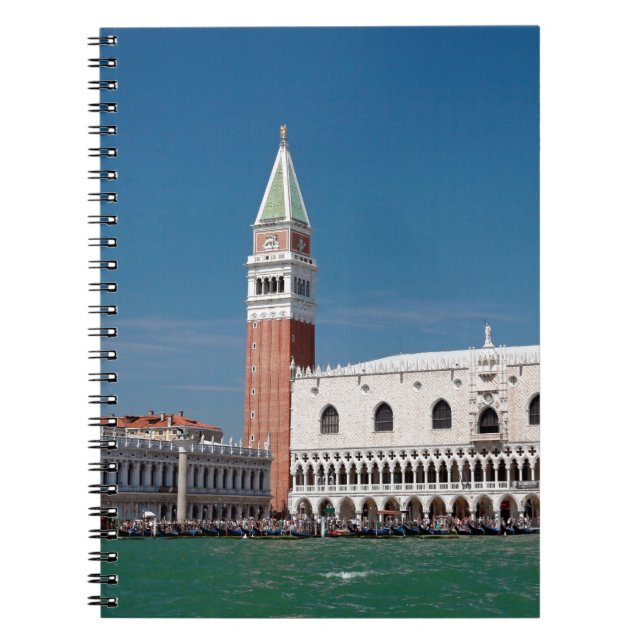 Gråt! St. Mark's Square Venece Anteckningsbok (Framsidan)