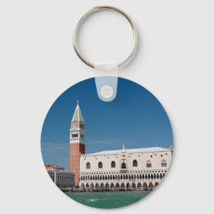 Gråt! St. Mark's Square Venece Nyckelring