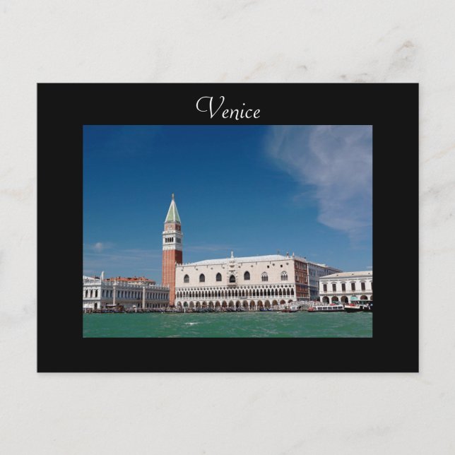 Gråt! St. Mark's Square Venece Vykort (Framsida)