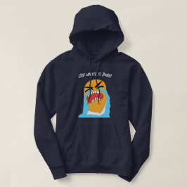 gråt tills det är klart att redigera hoodie