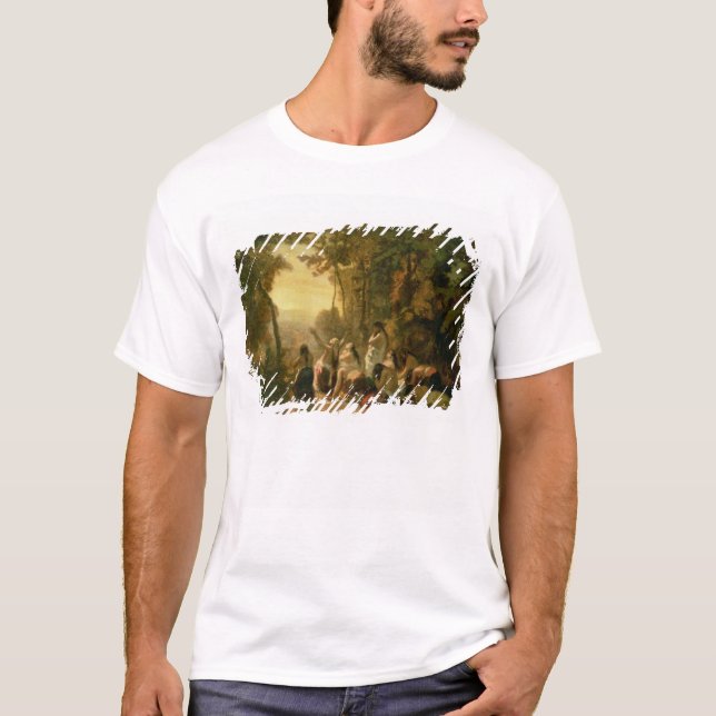 Gråta av dottern av Jephthah, 1846 Tee Shirt (Framsida)