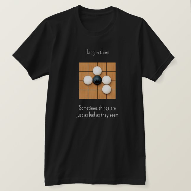 Gråta Goishi i Atari Funny Go T Shirt (Design framsida)