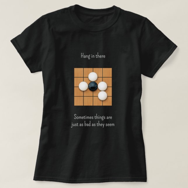 Gråta Goishi i Atari Funny Go T Shirt (Design framsida)