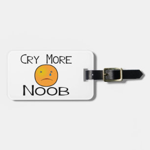 Gråta mer Noob Bagagebricka