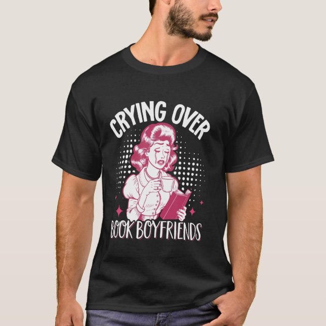 Gråta över Bok Boykompisar T Shirt (Framsida)