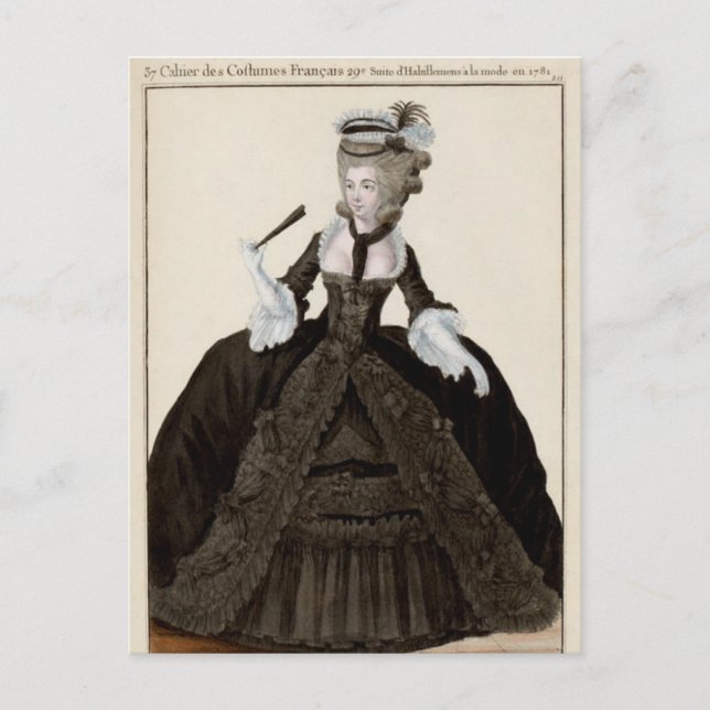 Gråtande 1800-talets vykort (Framsida)