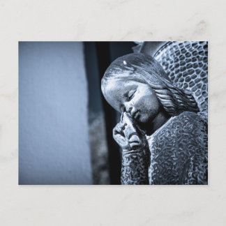 Gråtande ängel vykort