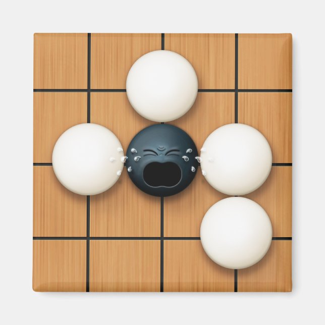 Gråtande av Goishi i Atari Funny Igo Magnet (Framsidan)