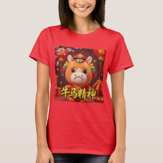 Gråtande häst: Lunar New Year T-shirt