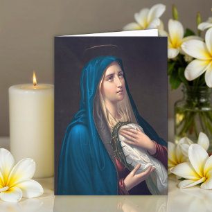 Gråtande Jungfru Maria, E. Steinmann Kort