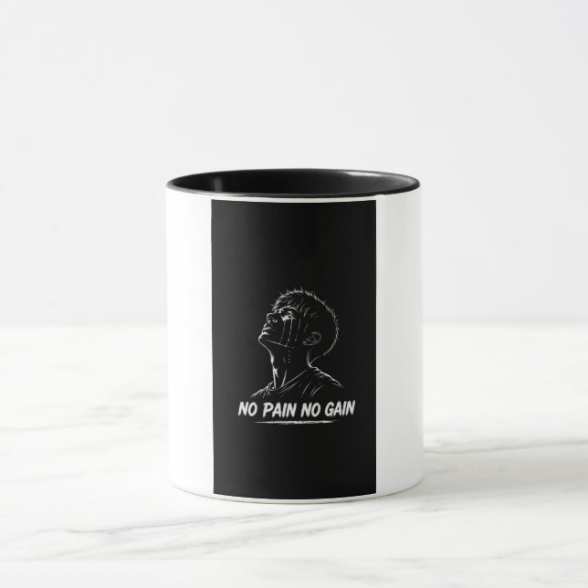 Gråtande Man Klassisk Mugg (Center)