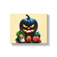 Gråtande Tomato & Pumpkin Pal - Halloween Humor