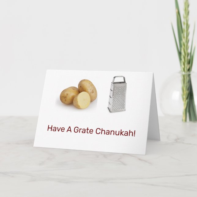 Grate Chanukah-kort Kort (Framsida)