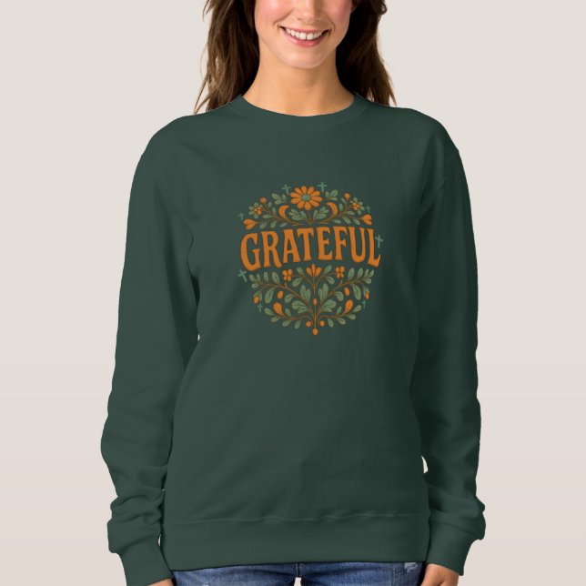 Grateful - Christian T Shirt (Framsida)