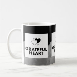 Grateful Heart. Coffee Mug. Kaffemugg