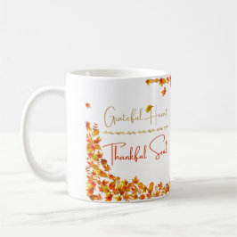 Grateful Heart Thankful Soul Mug – Minimal Fall  Kaffemugg
