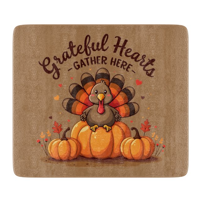 Grateful Hearts Thanksgiving Turkey (Framsidan)