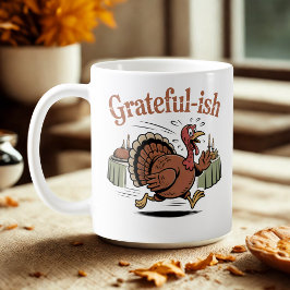 Grateful-ish | Holiday Humor with a Twist Kaffemugg