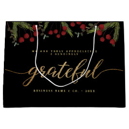 Grateful Modern Script Holly Pine business logo