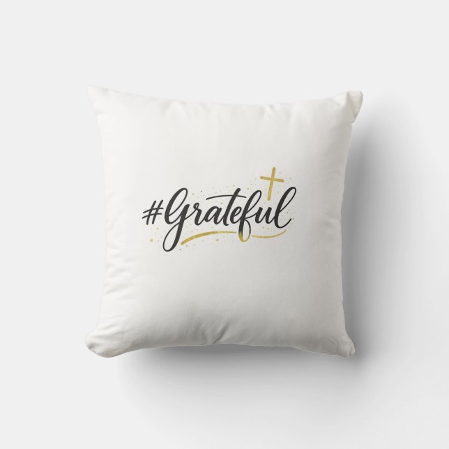 #grateful Pillow Kudde (Framsida)