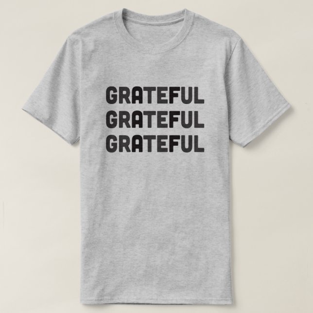 GrAteFul | T-Shirt | Diskret AF (Design framsida)