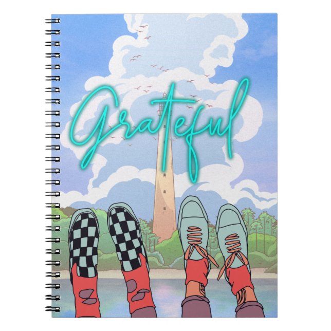 GRATEFULL, RELAX TID ANTECKNINGSBOK (Framsidan)