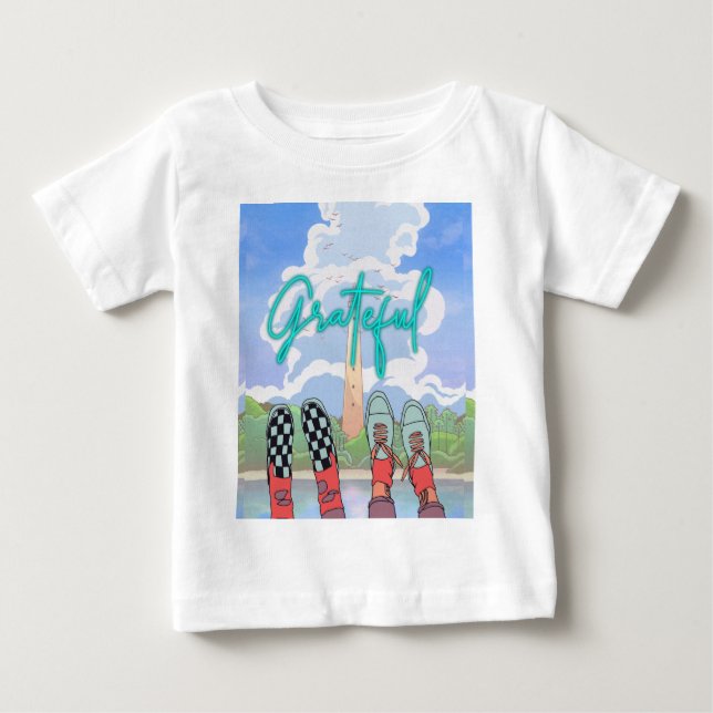 GRATEFULL, RELAX TID T SHIRT (Framsida)