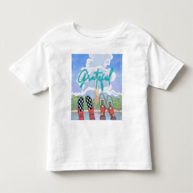 GRATEFULL, RELAX TID T SHIRT (Framsida)