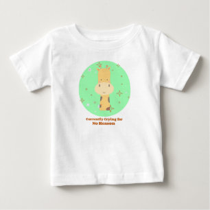 Gråter för närvarande utan orsak t shirt